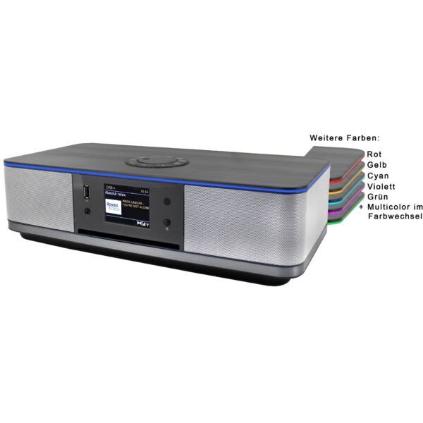 Soundmaster Music Center Internet/DAB+/FM radio, Bluetooth CD en Spotify - Afbeelding 5