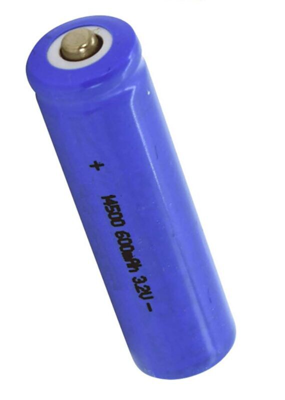 Product thumbnail ICR14500 3.2V LiFePo4 600mah unprotected