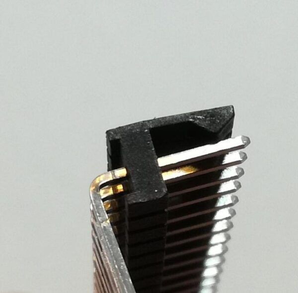36-PINS MANNELIJKE HEADER HAAKS, ENKELE RIJ VERSTEVIGD - Afbeelding 4