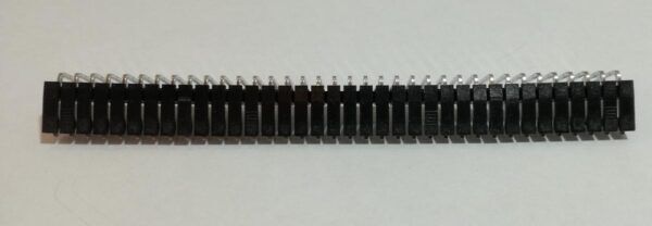 36-PINS MANNELIJKE HEADER HAAKS, ENKELE RIJ VERSTEVIGD - Afbeelding 3