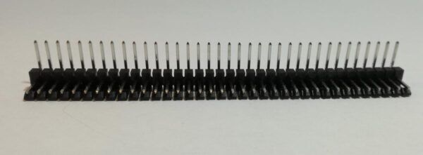 36-PINS MANNELIJKE HEADER HAAKS, ENKELE RIJ VERSTEVIGD - Afbeelding 2