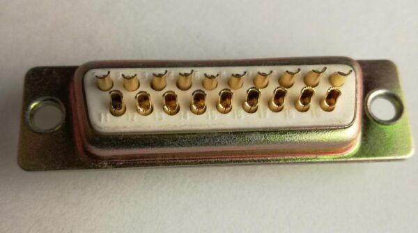 VROUWELIJKE 19P SUB-D CONNECTOR - CHASSISMONTAGE - Afbeelding 2