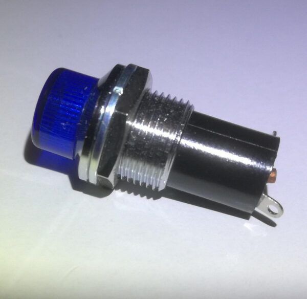 LAMPHOUDER E5.5 LENS BLAUW - Afbeelding 2