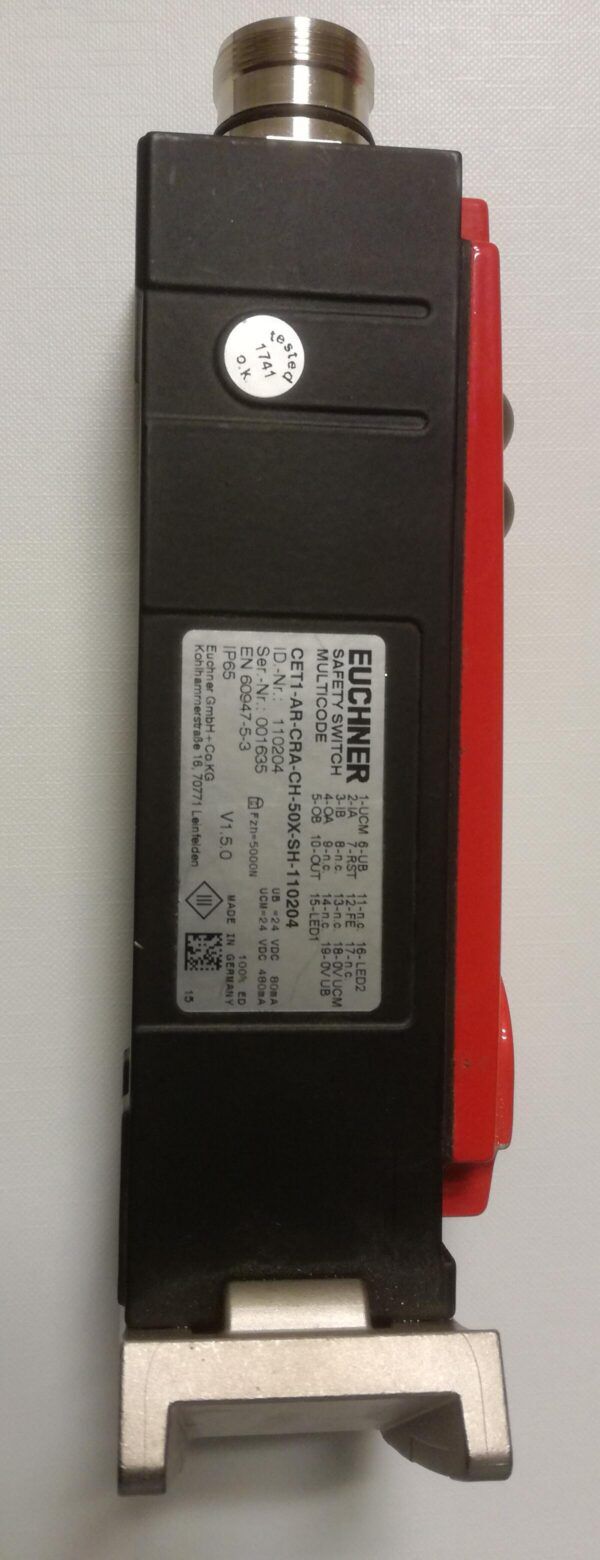 EUCHNER SAFETY SWITCH MULTICODE - Afbeelding 2