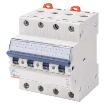 Product thumbnail Gewiss Installatieautomaat B16 3P+N 16A B kar.