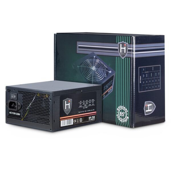 Inter-Tech HIPOWER SP-750 ATX power supply unit 750W PSU / PC voeding - Afbeelding 2
