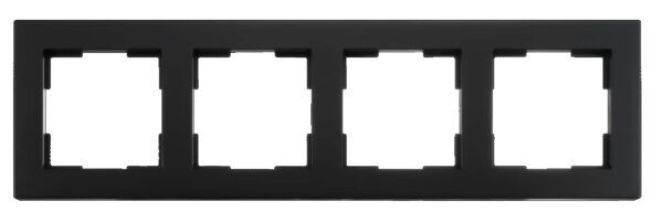 ION 4-voudig afdekraam V1 Mat Zwart