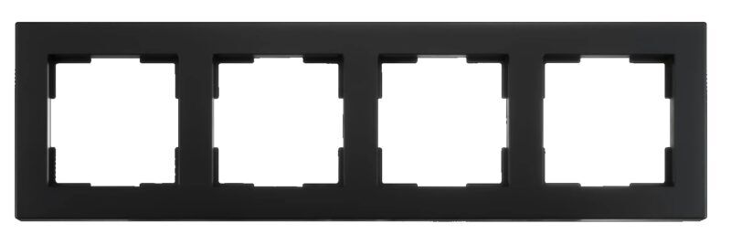 Product thumbnail ION 4-voudig afdekraam V1 Mat Zwart