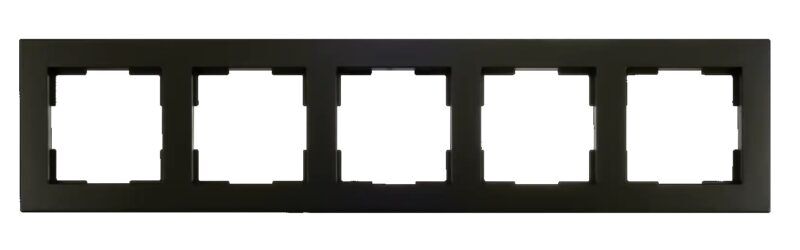 Product thumbnail ION 5-voudig afdekraam V1 Mat Zwart
