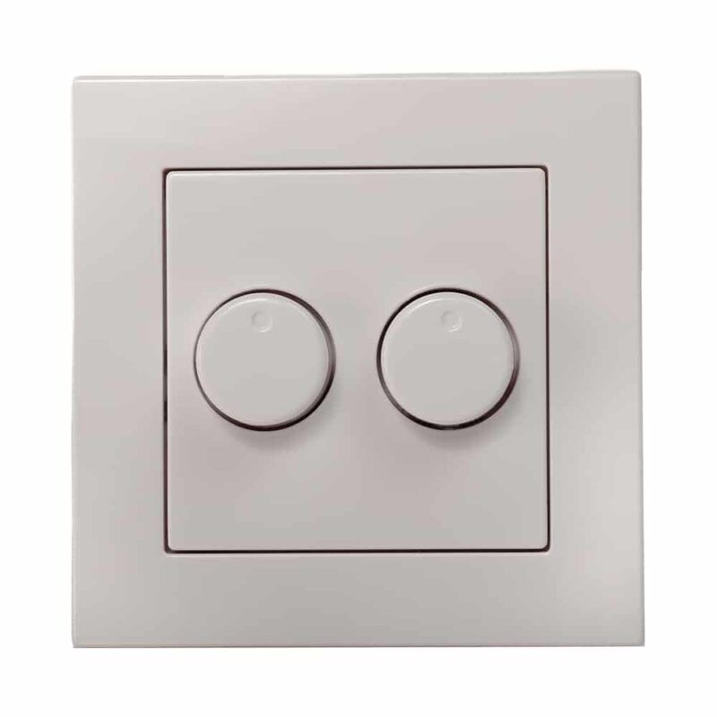 Product thumbnail ION Afdekplaat LED Duo Dimmer Wit