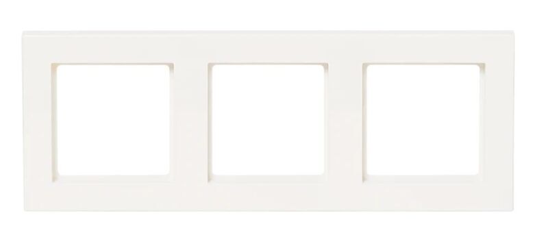 Product thumbnail ION afdekraam 3-voudig - V1 alpin wit glanzend