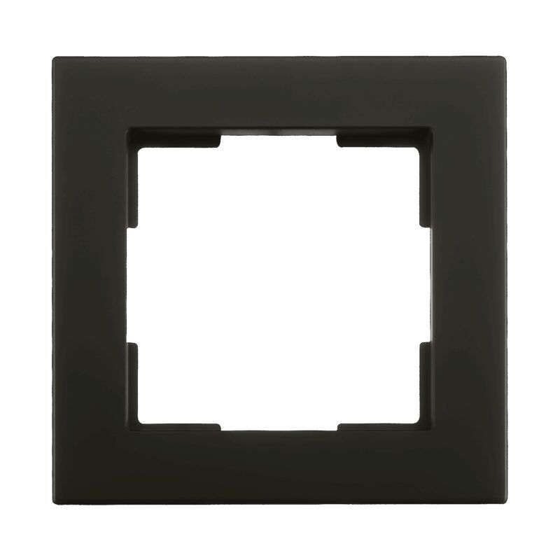 Product thumbnail ION 1-voudig afdekraam V1 Mat Zwart