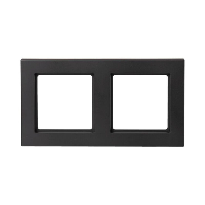 Product thumbnail ION 2-voudig afdekraam V1 Mat Zwart