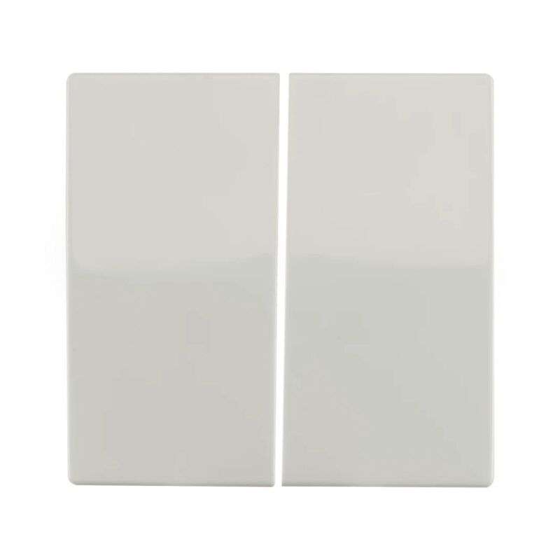 Product thumbnail ION industries dubbele bedieningswip serieschakelaar - V1/J1 alpin wit glanzend