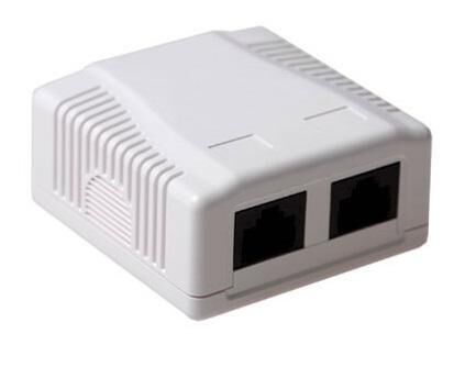 Product thumbnail Modulair opbouwdoos unshielded 2-voudig CAT6