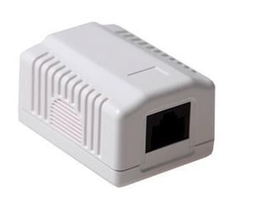 Product thumbnail Modulair opbouwdoos unshielded 1-voudig CAT6