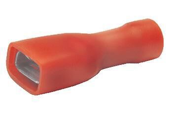 Product thumbnail GEISOLEERDE VROUWELIJKE VLAKSTEKKER 2.8mm ROOD