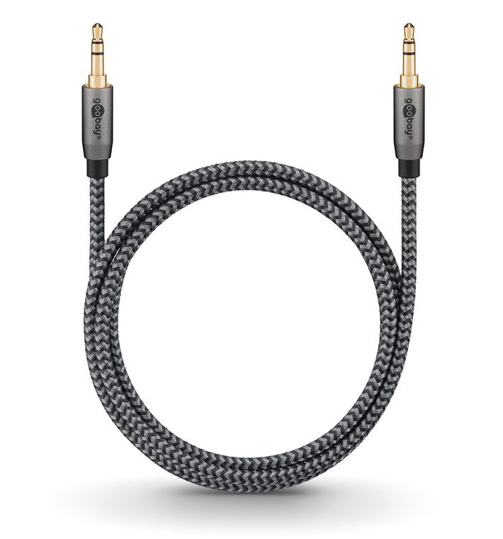 Product thumbnail Jack-Audiosnoer 3.5mm male - 3.5mm male 0.5 meter