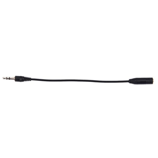 Jack-Audiokabel | 2.5mm female - 3.5mm male | 0.15 meter