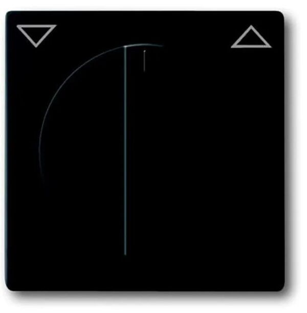 Busch-Jaeger Draaiknop Jalouzie Future Linear Mat Zwart