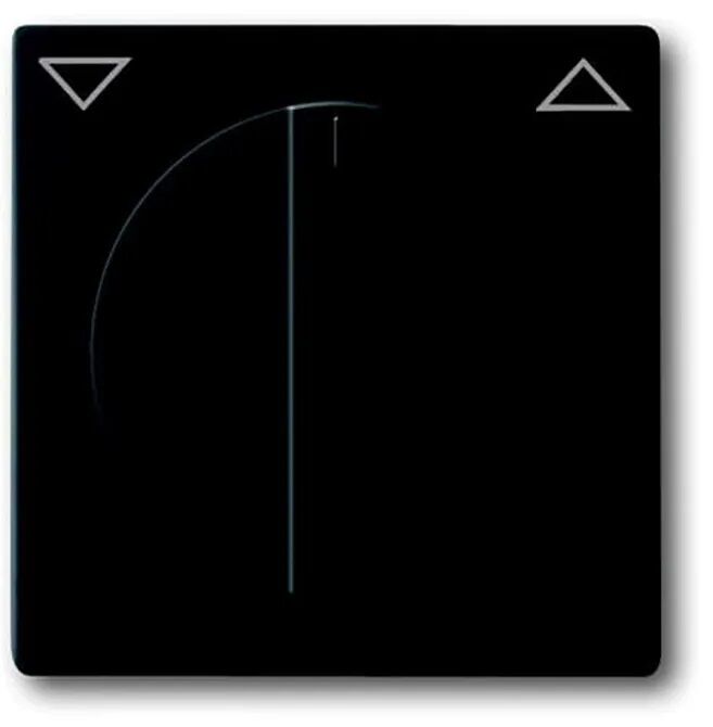 Product thumbnail Busch-Jaeger Draaiknop Jalouzie Future Linear Mat Zwart