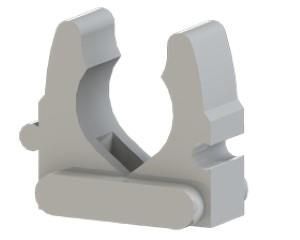 Product thumbnail JSL 16-22mm Drukzadel PVC grijs