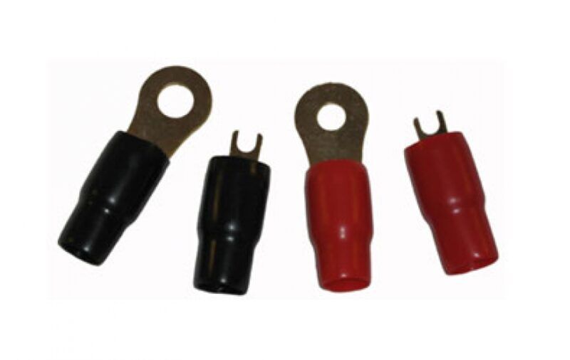Product thumbnail Kabelaansluiting met beschermhoes (rood en zwart) voor 35mm²