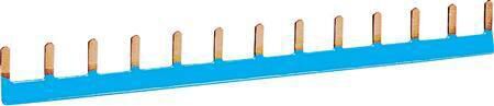 Product thumbnail Hager kamrail blauw 13X1P 63A KB163N