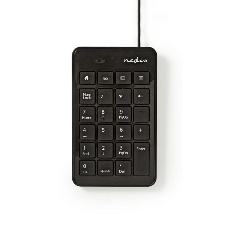Product thumbnail Bedraad Toetsenbord | USB-A | Kantoor | Enkelhandig | Nummeriek | Numeriek toetsenbord