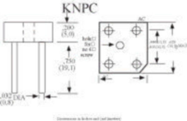 BRUGCEL GELIJKRICHTER 1000 VDC 10 A - Afbeelding 2