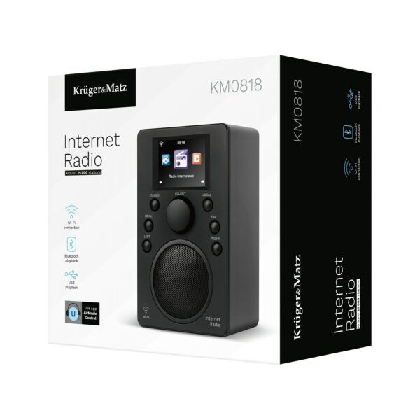 K&M KM0818 Internetradio met DAB+, bluetooth en USB - Afbeelding 5