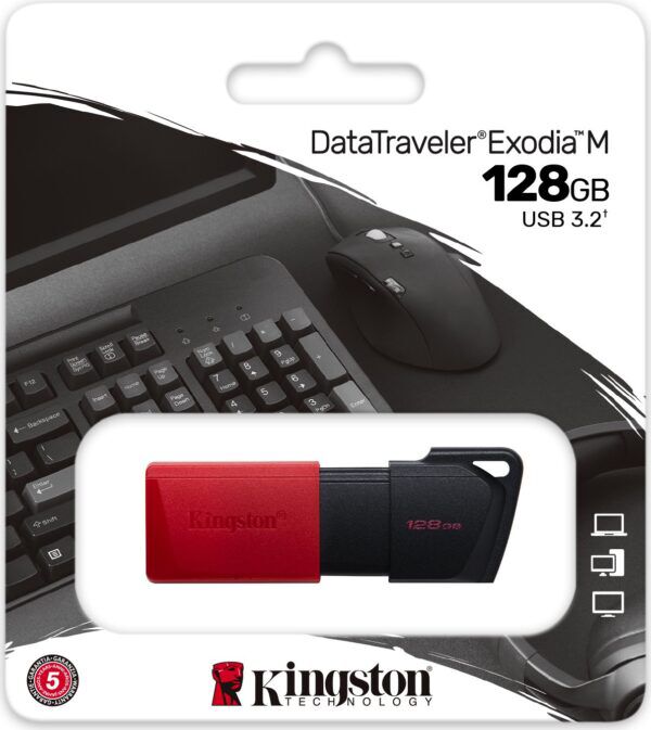 Kingston DataTraveler Exodia M 128GB USB Stick - Afbeelding 5
