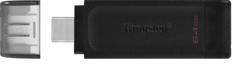 Product thumbnail Kingston USB 3.2 DataTraveler 70 USB-C Stick 64GB