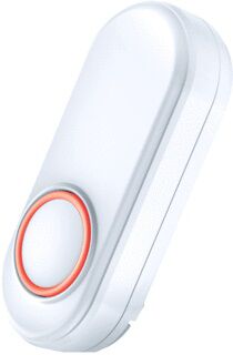Product thumbnail KLIKAANKLIKUIT DEURBELKNOP VOOR DRAADLOZE GONG WIT ACDB-8000A