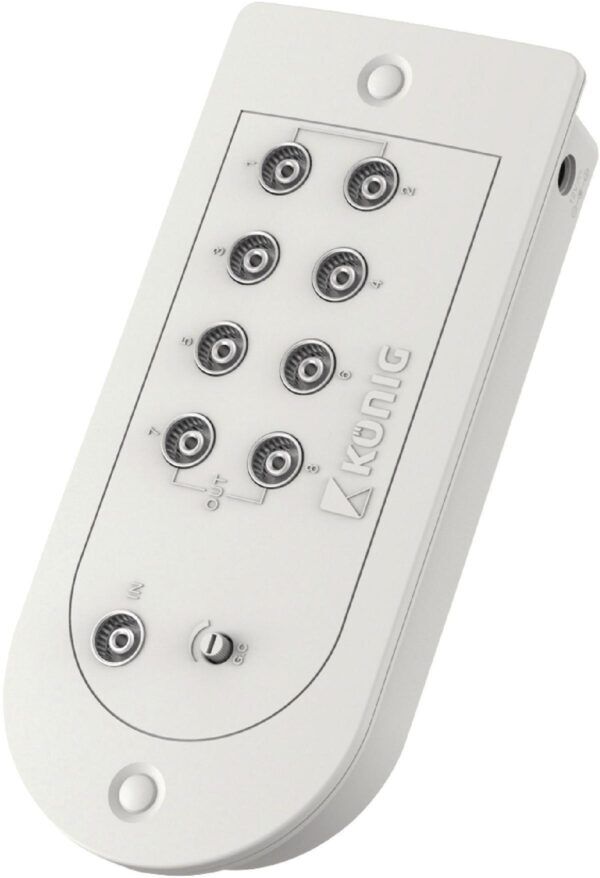 CATV Antenneversterker 15 dB 40-862 MHz 8 Uitgangen