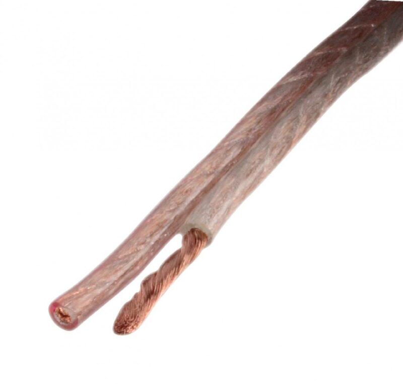 Product thumbnail Luidsprekerkabel transparant 2 x 4 mm²