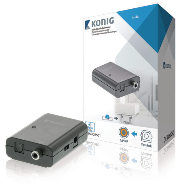 Digitale Audio Converter TosLink Female - 1x S/PDIF - Afbeelding 4