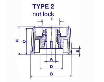 Product thumbnail KNOP (ZWART 21mm/6mm)