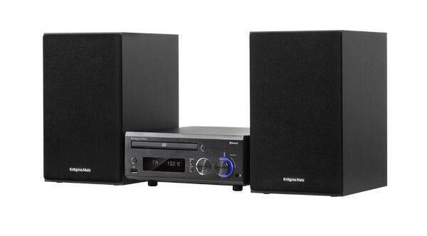 Product thumbnail Krüger & Matz Micro Hifi-set met CD-speler, Bluetooth, USB en luidsprekers