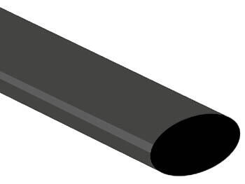 Product thumbnail Thermische Krimpkous zwart 38,1 - 19,1
