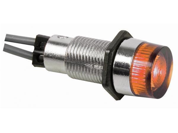 Product thumbnail RONDE SIGNAALLAMP 13mm 220V ORANJE
