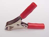 Product thumbnail Medium krokodillenklem 75mm rood