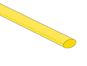 Product thumbnail Thermische Krimpkous geel 6.4 - 3.2