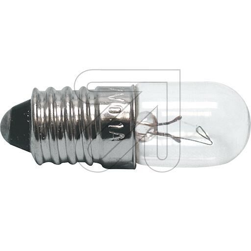 Product thumbnail Lamp E10 12V 250mA 3W 10x28mm helder