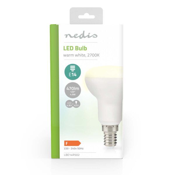 Nedis LED-Lamp E14 | R50 | 4.9 W | 470 lm | 2700K - Afbeelding 3