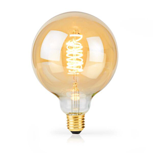 LED-Filamentlamp E27 | G95 | 3.8 W | 250 lm | 2100 K | Dimbaar | Extra Warm Wit | Retrostijl - Afbeelding 2