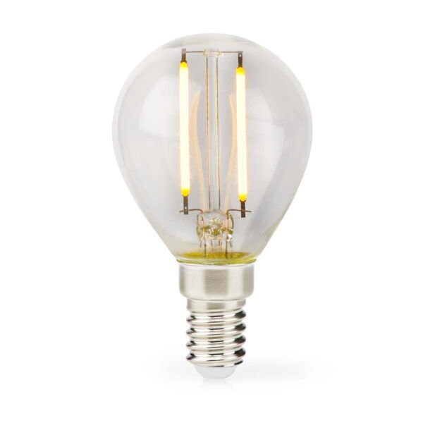 LED kogellamp E14 | G45 | 2 W | 250 lm | 2700K | Warm Wit - Afbeelding 2