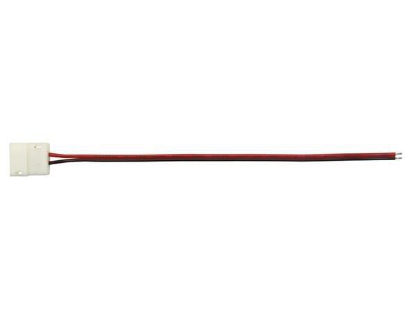 Product thumbnail KABEL MET 1 PUSH CONNECTOR VOOR FLEXIBELE LED-STRIP - 8 mm - 1 KLEUR