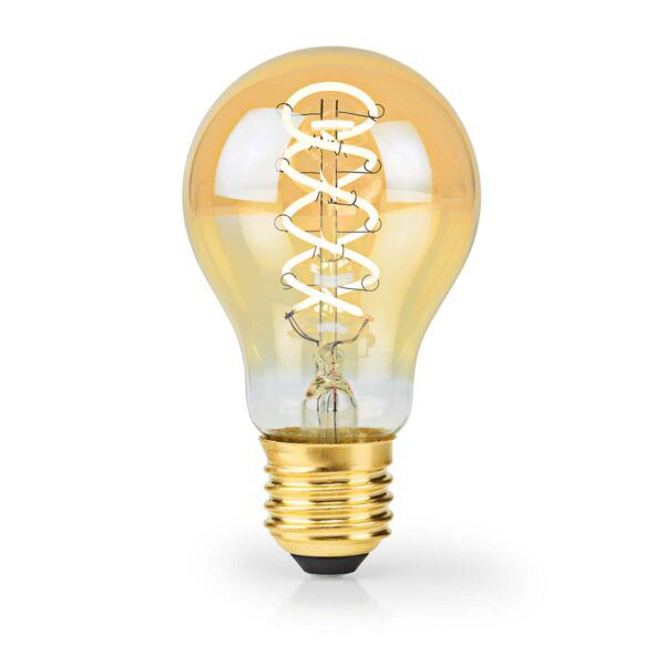 LED-Filamentlamp E27 | A60 | 3.8 W | 250 lm | 2100K | Dimbaar | Extra Warm | Retrostijl - Afbeelding 2