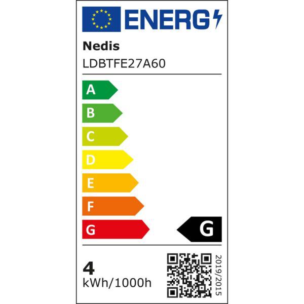 LED-Filamentlamp E27 | A60 | 3.8 W | 250 lm | 2100K | Dimbaar | Extra Warm | Retrostijl - Afbeelding 4